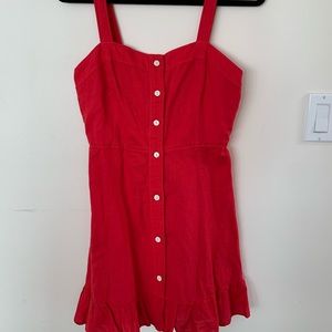 Zara Button Down Mini Dress